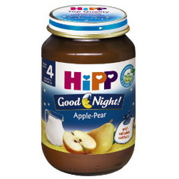 Cháo sữa chúc ngủ ngon Táo Lê (190g)