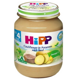 DDĐL Thịt bò, Khoai tây, súp lơ (125g)