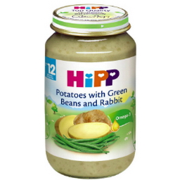 DDĐL Thịt thỏ, Khoai tây, Đậu Cove (220g)